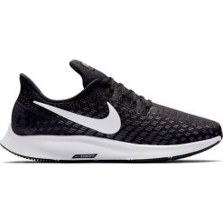 Buty Nike Air Zoom Pegasus 35 W Grafitowo-Czarne. Szare buty sportowe damskie Nike, bez wzorów, z meshu, do biegania. Za 399,99 zł.