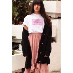 Tshirt Love Story by elevenstory PINK. Różowe t-shirty damskie Pakamera, z bawełny. Za 99,00 zł.