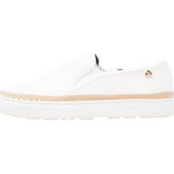 Creepersy damskie: River Island Wide Fit Półbuty wsuwane white