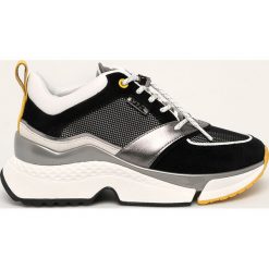 Karl Lagerfeld - Buty. Szare buty sportowe damskie KARL LAGERFELD, bez wzorów, ze skóry, sportowe. W wyprzedaży za 749,90 zł.