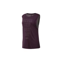 Topy na ramiączkach / T-shirty bez rękawów Reebok Sport Koszulka na ramiączkach Training Supply Graphic Muscle. Fioletowe topy damskie Reebok Sport, m, bez wzorów, bez kołnierzyka. Za 149,00 zł.