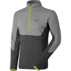 Koszulka do biegania męska DYNAFIT TLT POLARTEC 1/2 ZIP / 08-0000070765-531 - czarno-szary. Szare koszulki męskie marki Dynafit, m, bez wzorów, bez kołnierzyka, bez rękawów, do biegania. Za 299,00 zł.