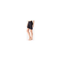 Spodenki Regular Gym & Pilates Fit + 500 damskie. Czarne szorty damskie DOMYOS, l, bez wzorów, z elastanu. Za 24,99 zł.