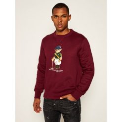 Bluza Polo Ralph Lauren Classics 710800496003. Czerwone bluzy męskie Polo Ralph Lauren, m, bez wzorów, z bawełny, polo, bez rękawów, bez kaptura. Za 749,00 zł.