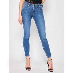 Jeansy Super Skinny Fit Lee Jodee L529MOHU. Niebieskie jeansy damskie Lee, l, bez wzorów, z elastanu. W wyprzedaży za 259,00 zł.