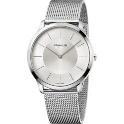 Calvin Klein Minimal Zegarek Srebrny. Szare zegarki męskie srebrne. Za 917,95 zł.