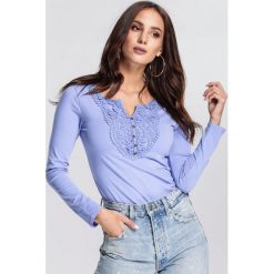 Jasnofioletowa Bluzka You're My Only. Fioletowe bluzki damskie marki other, xl, bez wzorów, bez kołnierzyka, bez rękawów. Za 29,99 zł.