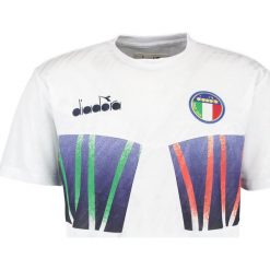 T-shirty męskie z nadrukiem: Diadora PASADENA Tshirt z nadrukiem optical white