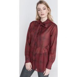 G-Star RAW Deline Koszula Czerwony. Czerwone bluzki damskie G-Star RAW, l, w kratkę, z bawełny, retro, bez kołnierzyka, z długim rękawem. Za 498,95 zł.