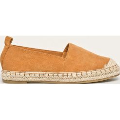 Answear - Espadryle Best Shoes. Żółte espadryle damskie ANSWEAR, bez wzorów, z gumy, bez obcasa, na obcasie. W wyprzedaży za 59,90 zł.