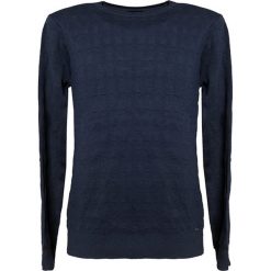 Sweter w kolorze granatowym. Niebieskie swetry męskie Pepe Jeans, Mexx, Pierre Cardin, xl, bez wzorów, z bawełny, z okrągłym kołnierzem, bez kaptura. W wyprzedaży za 177,95 zł.