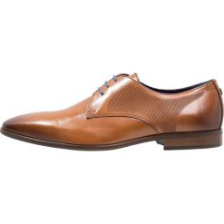 Buty wizytowe męskie: Azzaro VERDOL Eleganckie buty cognac