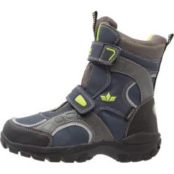 Buty zimowe chłopięce: LICO SAMUEL Śniegowce marine/grau/lemon