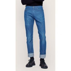 Jeansy Slim Fit Boss Delaware3-1 50437899. Niebieskie jeansy męskie Boss, m, bez wzorów. Za 649,00 zł.