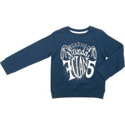 Bluza w kolorze granatowym. Niebieskie bluzy chłopięce Street Monkey, z bawełny. W wyprzedaży za 49,95 zł.