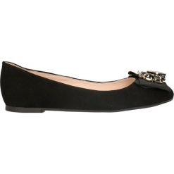 Baleriny ROSA. Czarne baleriny damskie zamszowe marki Gino Rossi, eleganckie. Za 249,90 zł.