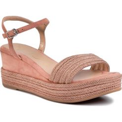 Espadryle UNISA - Katia 20 Ks Rosa. Różowe espadryle damskie Unisa, bez wzorów, z zamszu, bez obcasa. Za 429,00 zł.