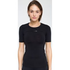 T-shirty damskie: Koszulka treningowa damska TSDF115 – czarny – 4F