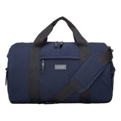 CONSIGNED torba podróżna unisex, ciemnoniebieska. Niebieskie torebki klasyczne damskie Consigned, bez wzorów, na ramię, bez dodatków. Za 235,00 zł.