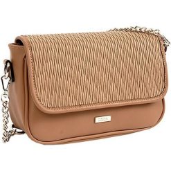 Doca Panie crossbody torebka 15098. Torebki klasyczne damskie Doca, bez wzorów, z materiału, bez dodatków. W wyprzedaży za 164,00 zł.
