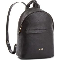 Plecak LIU JO - Backpack Barona A68139 E0059 Nero 22222. Czarne plecaki damskie marki Liu Jo, ze skóry ekologicznej. Za 599,00 zł.