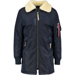 Alpha Industries INJECTOR Płaszcz zimowy rep blue. Niebieskie płaszcze męskie Alpha Industries, na zimę, xl, bez wzorów, z nylonu, bez kaptura. Za 929,00 zł.