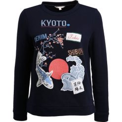 Bluzy rozpinane damskie: TOM TAILOR DENIM CRANE EMBRO CREW Bluza real navy blue