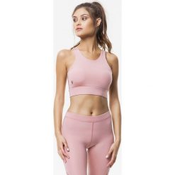 Cardio Bunny - Top Balm Crop. Różowe topy sportowe damskie marki Cardio Bunny, l, z dzianiny, bez rękawów. W wyprzedaży za 149,90 zł.