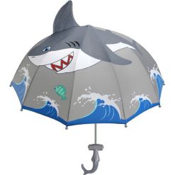 Parasole: Parasol „Shark” w kolorze szaro-niebieskim