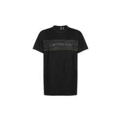 T-shirty z krótkim rękawem G-Star Raw D14344 336. Czarne t-shirty męskie G-Star RAW, s, bez wzorów, retro, bez kołnierzyka, krótkie. Za 107,55 zł.