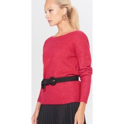 Sweter z wiązaniem na plecach - Różowy. Różowe swetry damskie Mohito, s, bez wzorów, bez rękawów, bez kaptura. Za 89,99 zł.