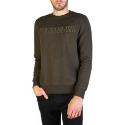 Napapijri Bluza BERBER C_N0YIWR. Bluzy męskie Napapijri, s, bez wzorów, z bawełny, bez kołnierzyka, bez rękawów, długie, bez kaptura. Za 6,00 zł.