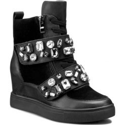 Sneakersy GINO ROSSI - Pepper DT795M-TWO-BWBG-9999-F 99/99. Czarne półbuty damskie Gino Rossi, ze skóry. W wyprzedaży za 269,00 zł.