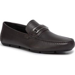 Mokasyny CALVIN KLEIN - Kelvin Dress Calf F1371 Dark Brown. Pomarańczowe mokasyny męskie z materiału. W wyprzedaży za 419,00 zł.