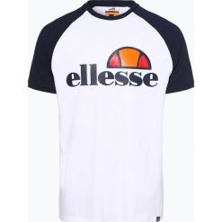 Ellesse - T-shirt męski, czarny. Czerwone t-shirty męskie z nadrukiem marki House, l, z kontrastowym kołnierzykiem. Za 99,95 zł.
