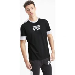 Puma Rebel Block Koszulka Czarny. Czarne podkoszulki męskie Puma, xxl, z nadrukiem, z bawełny. Za 111,95 zł.