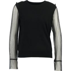 Swetry klasyczne damskie: Navy London VALENTINA Sweter black