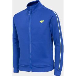 Bluza chłopięca (122-164) JBLM214 - kobalt. Bluzy chłopięce 4F JUNIOR, bez wzorów, z dzianiny, bez rękawów, bez kaptura. Za 119,99 zł.