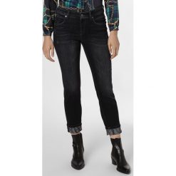 Cambio - Jeansy damskie – Pina Short, niebieski. Niebieskie jeansy damskie Cambio. Za 479,95 zł.
