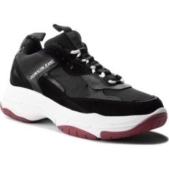 Sneakersy CALVIN KLEIN JEANS - Marvin S1770 Black. Czarne sneakersy męskie Calvin Klein Jeans, bez zapięcia. W wyprzedaży za 419,00 zł.