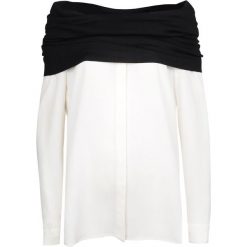 TwinSet Bluzka. Bluzki damskie Twin Set, na co dzień, bez wzorów, z wełny, bez kołnierzyka, moda ciążowa, z długim rękawem. Za 249,00 zł.
