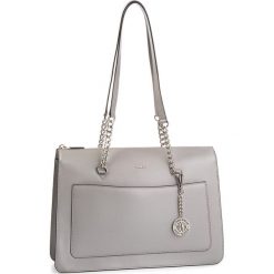 Torebka DKNY - Bryant Lg Zip Tote R74A3009 Grey Melange GRG. Szare torebki klasyczne damskie DKNY, bez wzorów, ze skóry, klasyczne, bez dodatków. W wyprzedaży za 779,00 zł.
