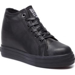 Sneakersy BIG STAR - EE274127 Black. Czarne półbuty damskie BIG STAR, ze skóry ekologicznej. Za 139,00 zł.