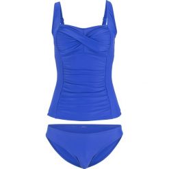 Tankini (2 części) bonprix błękit królewski. Niebieskie stroje kąpielowe damskie bonprix, bez wzorów. Za 74,99 zł.
