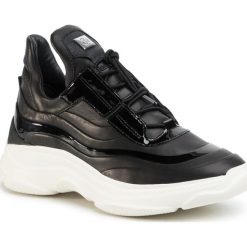Sneakersy HÖGL - 9-105310 Black 0100. Czarne półbuty damskie HÖGL, na co dzień, bez wzorów, ze skóry, bez obcasa, na płaskiej podeszwie, bez zapięcia. Za 799,00 zł.