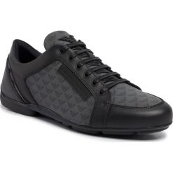 Sneakersy EMPORIO ARMANI - X4C468 XL020 C437 Black/Grey/Black. Czarne sneakersy męskie Emporio Armani, bez zapięcia. Za 1159,00 zł.