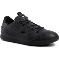 Sneakersy LACOSTE - Explorateur C Lo 3192 Cma 7-38CMA000802H Blk/Blk. Czarne sneakersy męskie Lacoste, na co dzień, bez wzorów, ze skóry, eleganckie, bez zapięcia. W wyprzedaży za 349,00 zł.