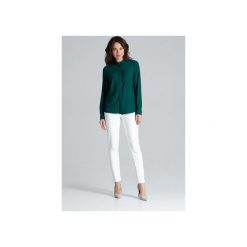 Koszula L036 Zielony. Zielone koszule damskie Lenitif, xl, klasyczne. Za 129,00 zł.