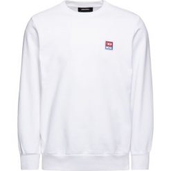 Bluza Diesel S-Gir-Div-P 00S556 0IAJH. Białe bluzy męskie Diesel, s, bez wzorów, z bawełny, bez kołnierzyka, bez rękawów, bez kaptura. W wyprzedaży za 319,00 zł.