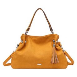 Tamaris Gweny Shoulder Bag Gweny 3055191-600 Yellow. Żółte torebki klasyczne damskie marki Tamaris, bez wzorów, bez dodatków. Za 282,00 zł.